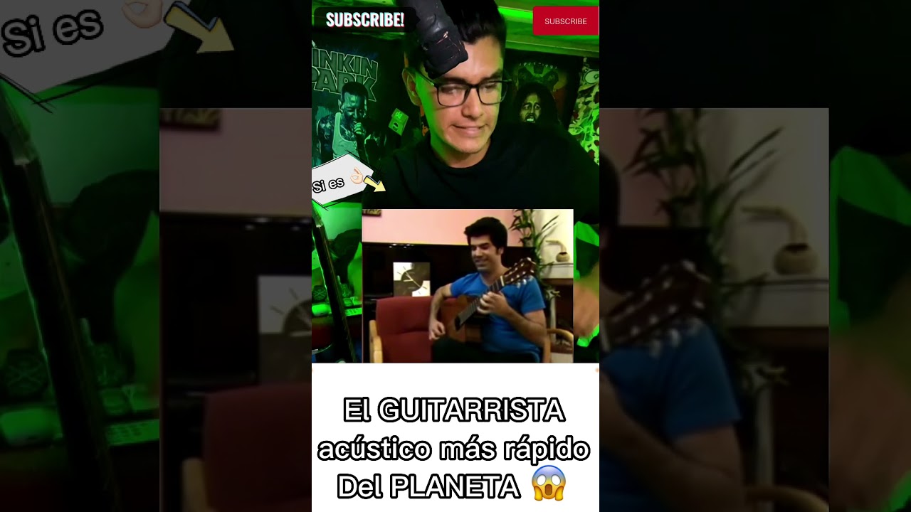 6749 EL GUITARRISTA ACUSTICO MAS RAPIDO DEL MUNDO 😲😲😲