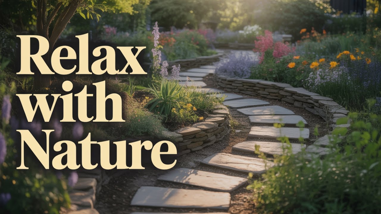 Gentle Garden Meditation Music 🌷 Relaxing Floral Ambience for Stress Relief & Focus
