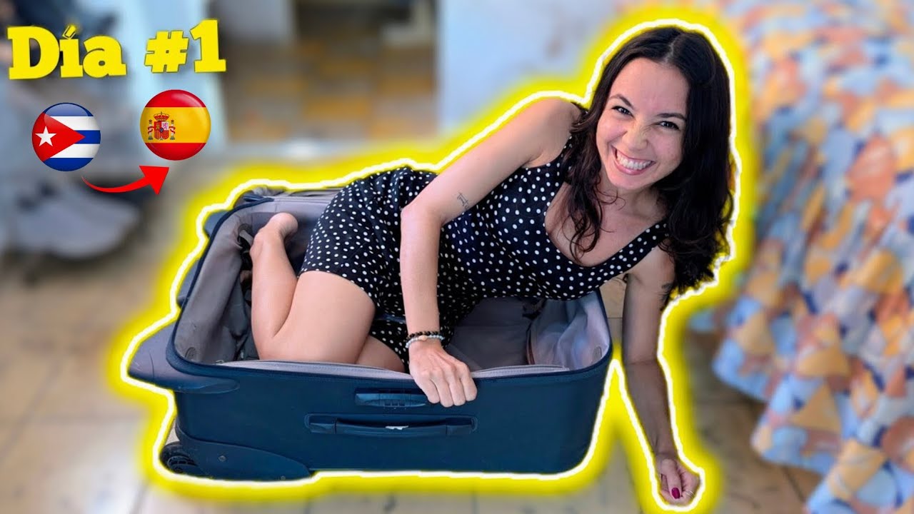 Adiós CUBA!!! Me voy pa ESPAÑA 🤞🏻