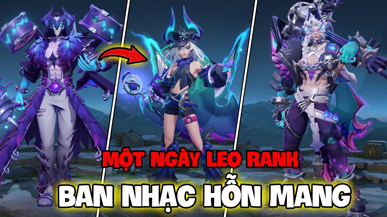 VUX MỘT NGÀY LEO RANK VỚI BIỆT ĐỘI SSM 67 BAN NHẠC HỖN MANG LIÊN QUÂN MOBILE