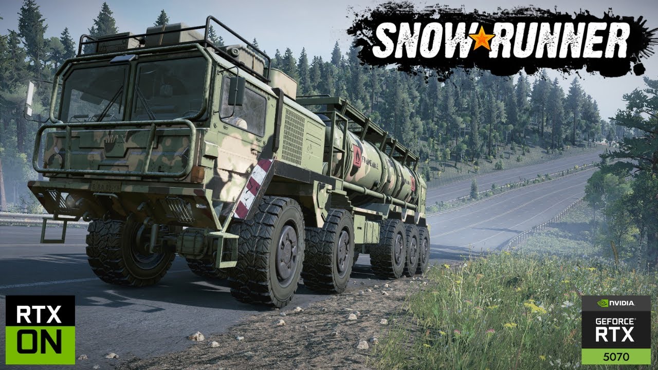 SnowRunner – Z2 Max Kat 10x10 Explores Highway Hauling Map | Scenic Highway Drive #offroad
