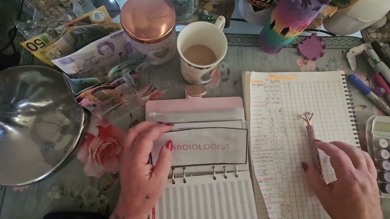 Wallet Payday/Long term Sinking fund /Watch playlist come join me #cashstuffing 