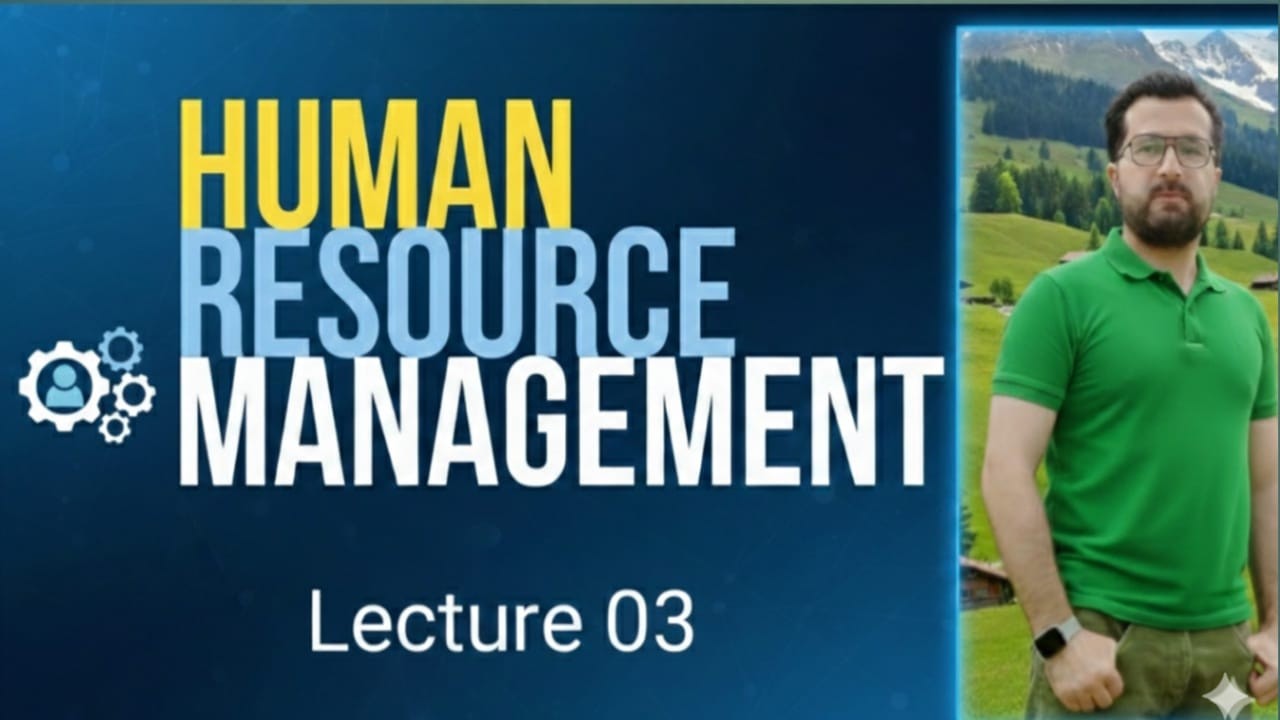 Human Resource Management | HRM Chapter-1, Lecture-03 | BCom/BBA | M.Com/MBA