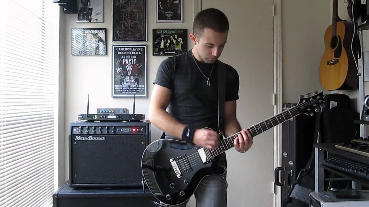 Tremonti - Leave It Alone (guitar cover w/ solo)