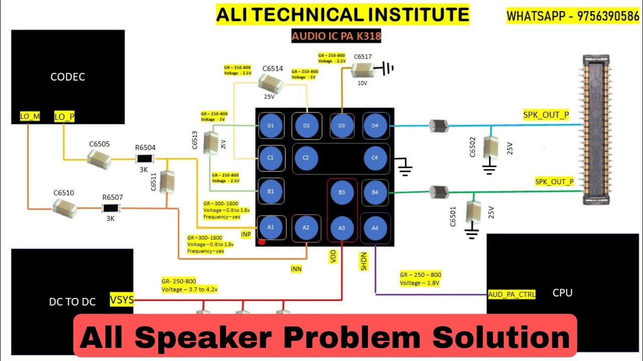 Live Demo Online Class || Audio IC PA Deeply Explain with Schematic||