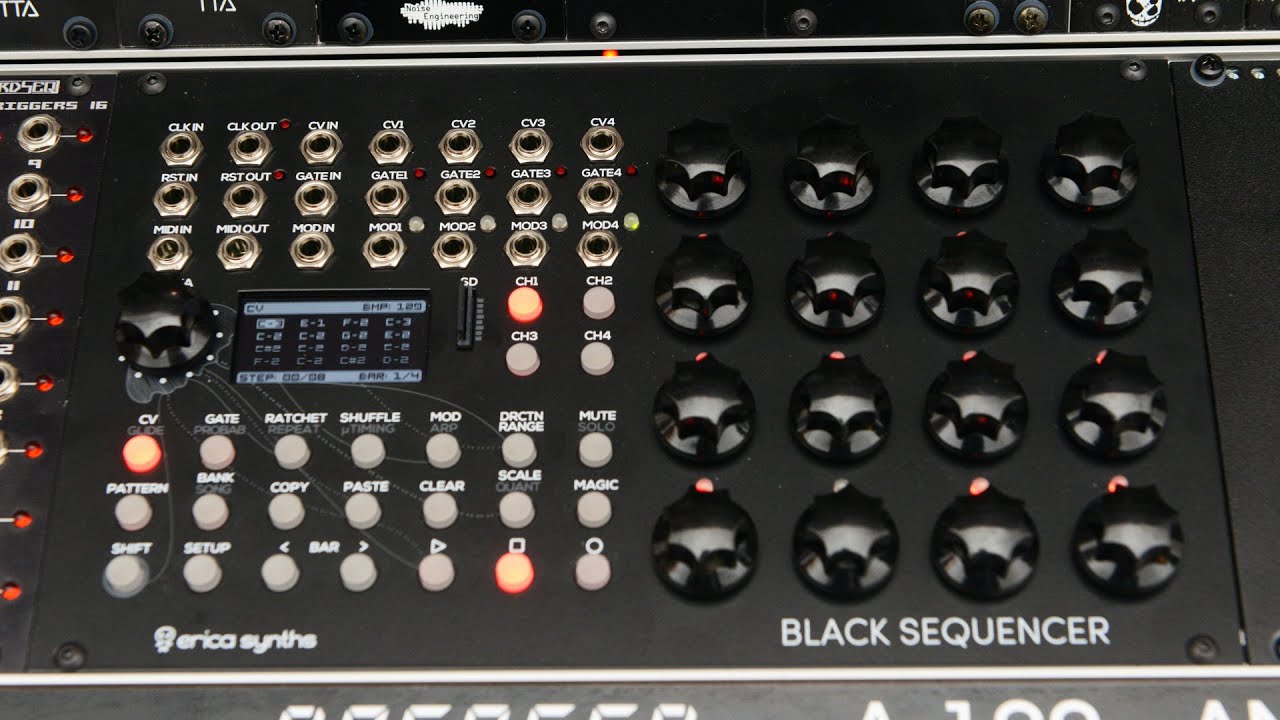 Erica Synths Black Sequencer