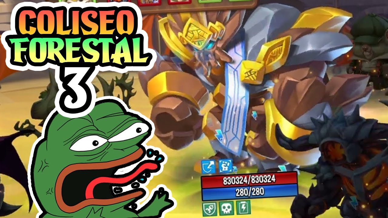 1000 MANERAS de MORIR vs ATUM! - Monster Legends [Coliseo Forestal]