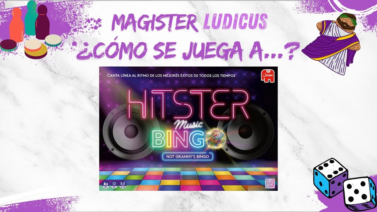 🎶 🪩 Tutorial &ndash; C&oacute;mo se juega Hitster Bingo 🪩 🎶