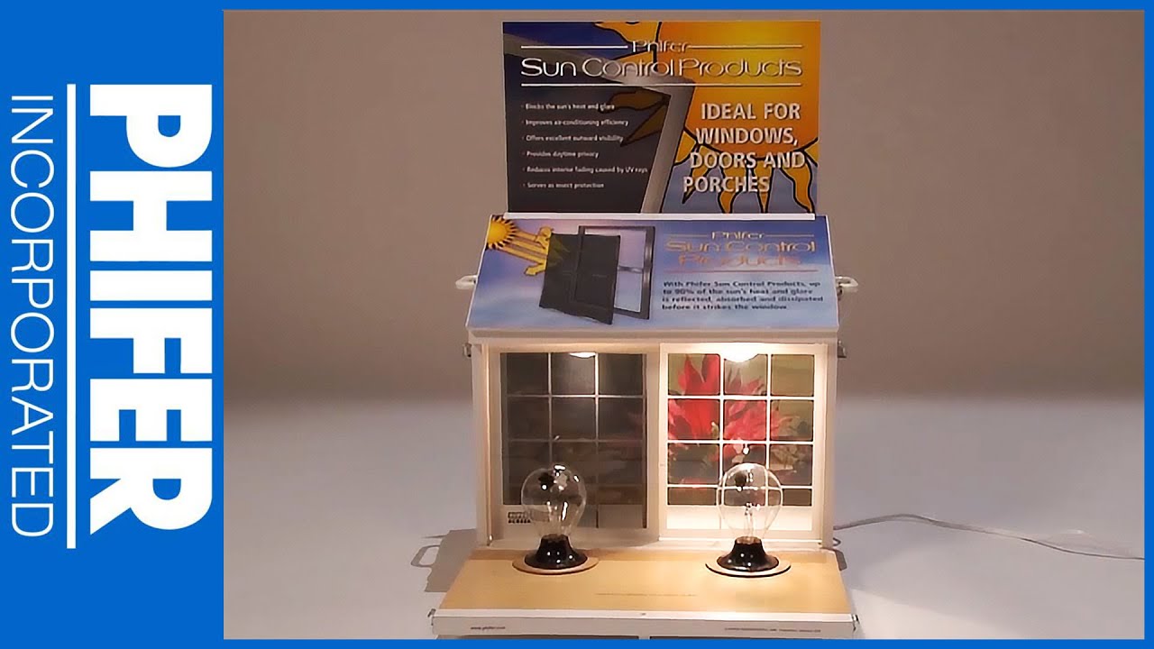 Sun Control Screening Demonstration | Phifer Inc.
