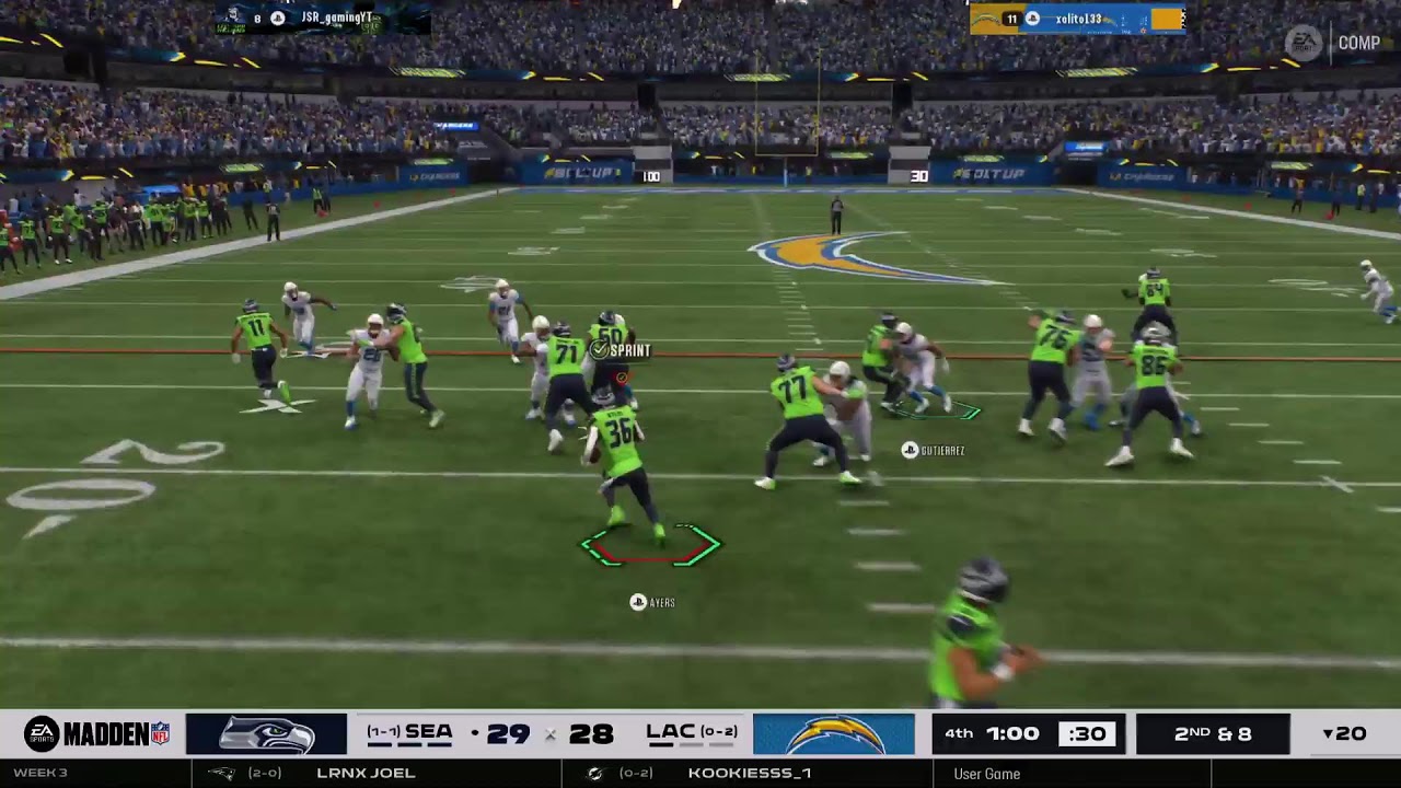 Madden 26 | 32 user franchise #2 | week 3