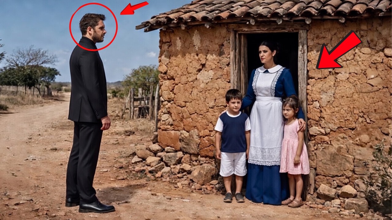 MILIONÁRIO NÃO VIA A FAXINEIRA HÁ DIAS… E AO VISITAR SUA CASA, OS FILHOS DELA CONTARAM A VERDADE