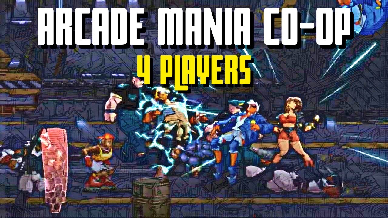 Streets of Rage 4 Mania Arcade CO-OP Dr. Zan Blaze 4 Axel 4 Skate 2