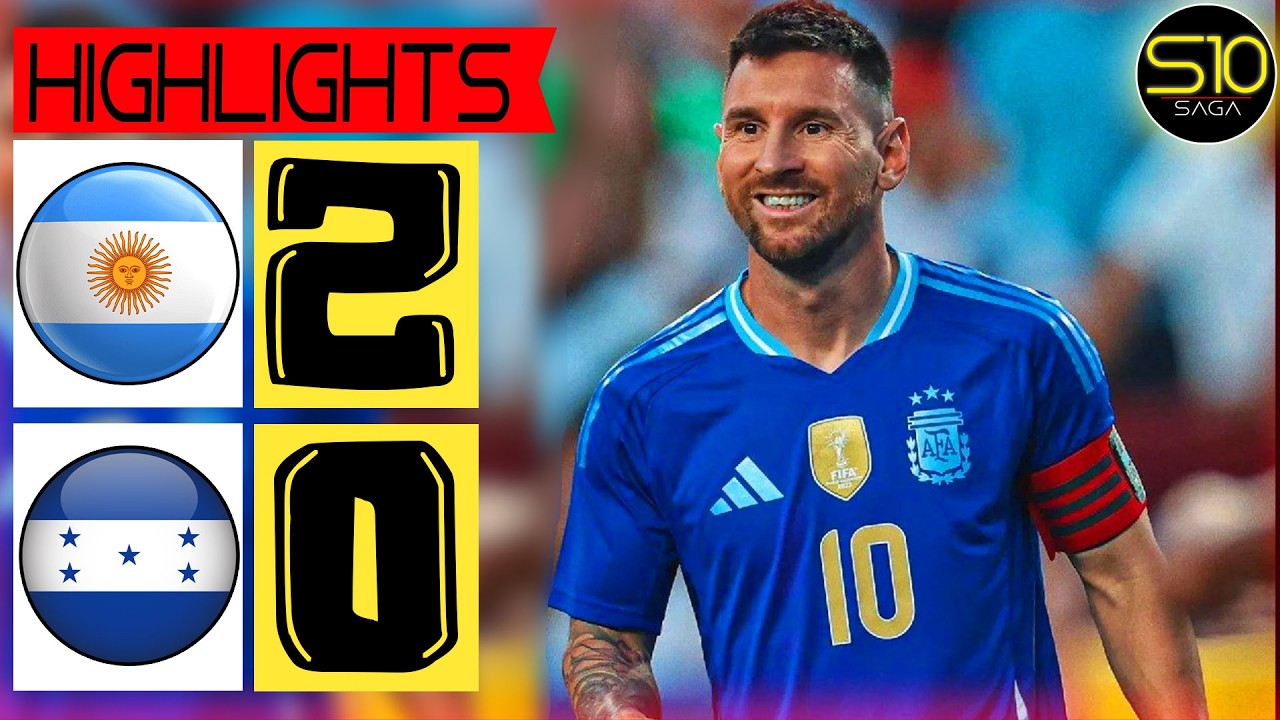 Argentina vs Honduras 2-0 🔥 International Friendly - Highlights and Goals 2026