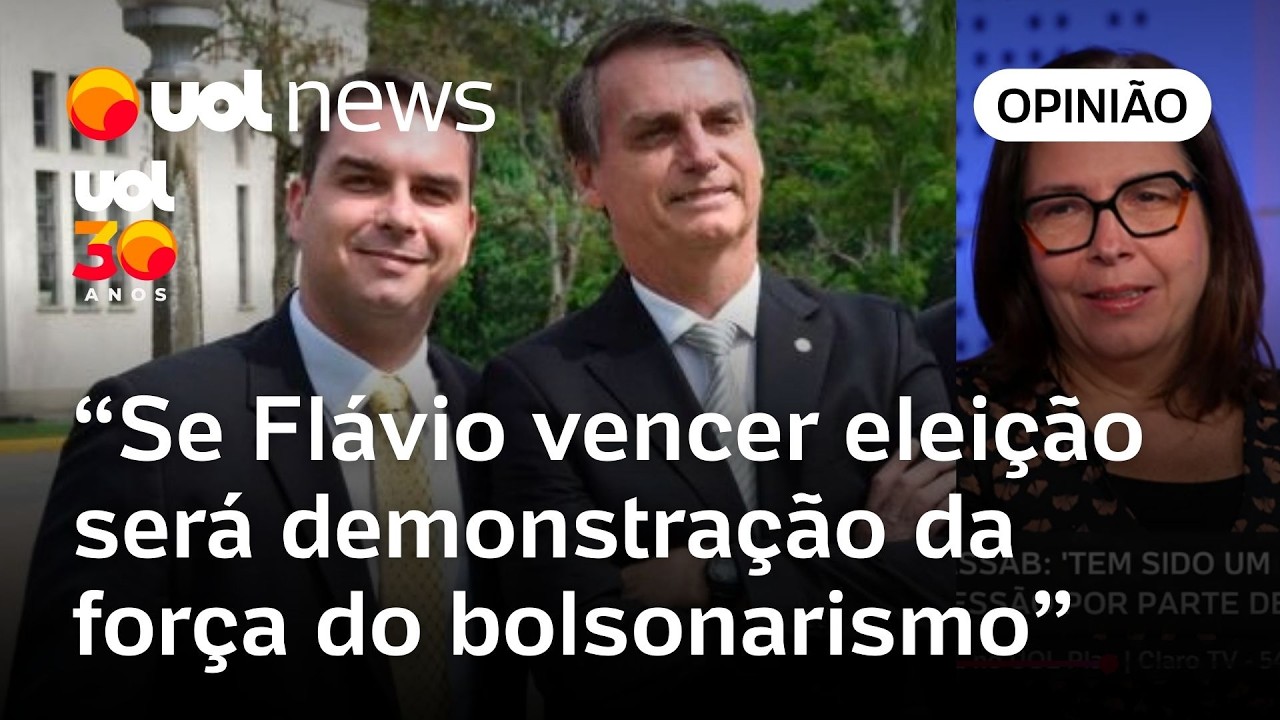 Se Flávio vencer eleição será demonstração de força; Lula não venceu quando estava preso | Bergamo