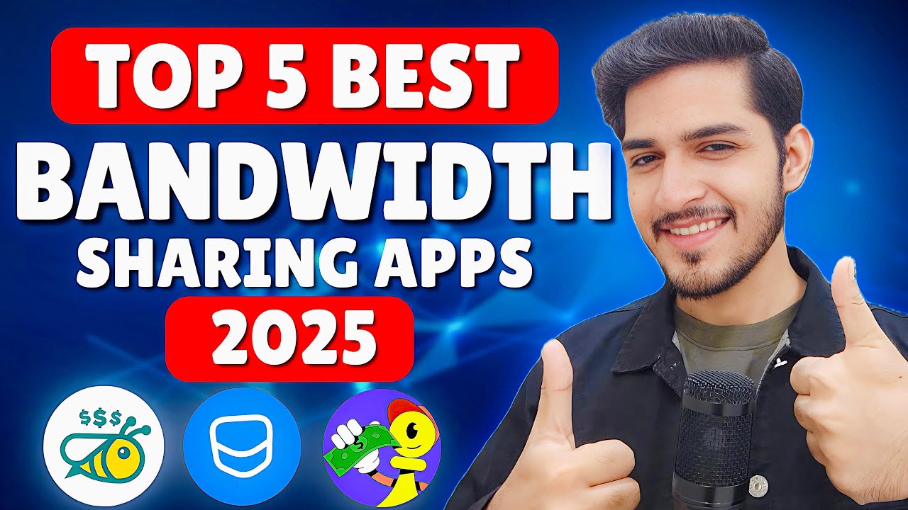 Top 5 Best Bandwidth Sharing Apps 2025 &ndash; Earn Passive Income by Sharing Internet Bandwidth!