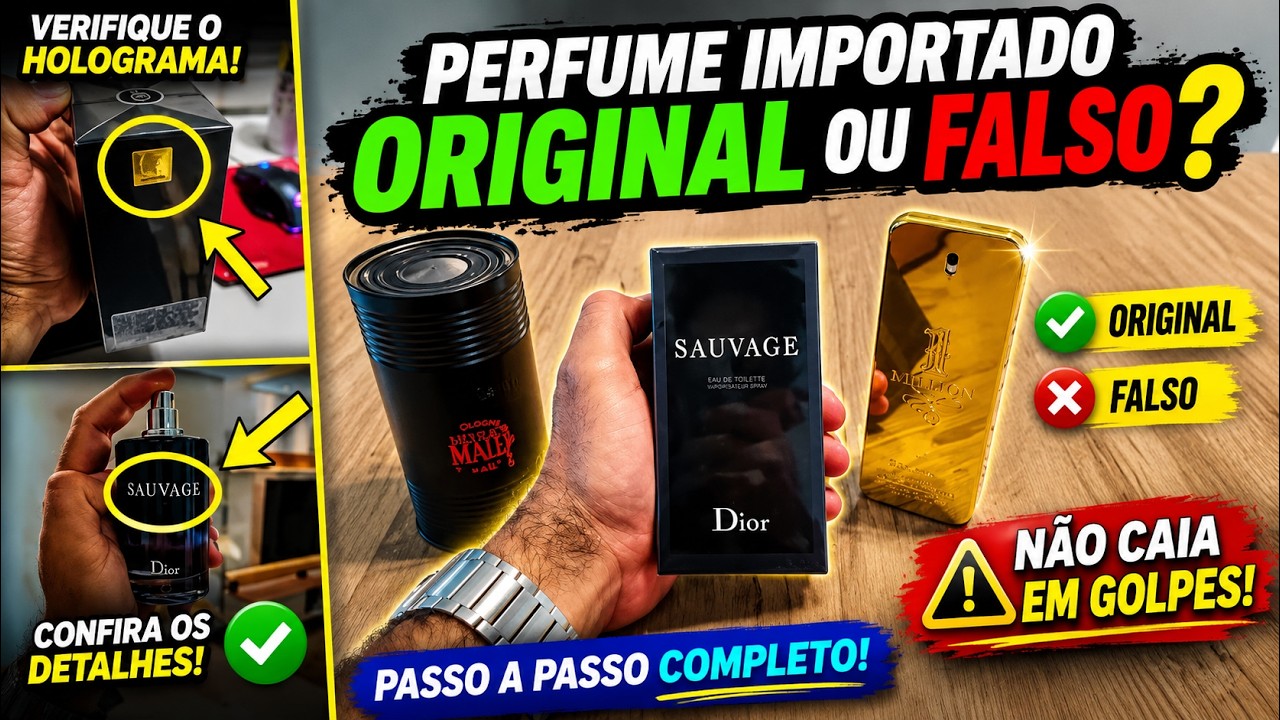 Como saber se o PERFUME é ORIGINAL ou FALSIFICADO? Perfume importado, Dicas especiais.