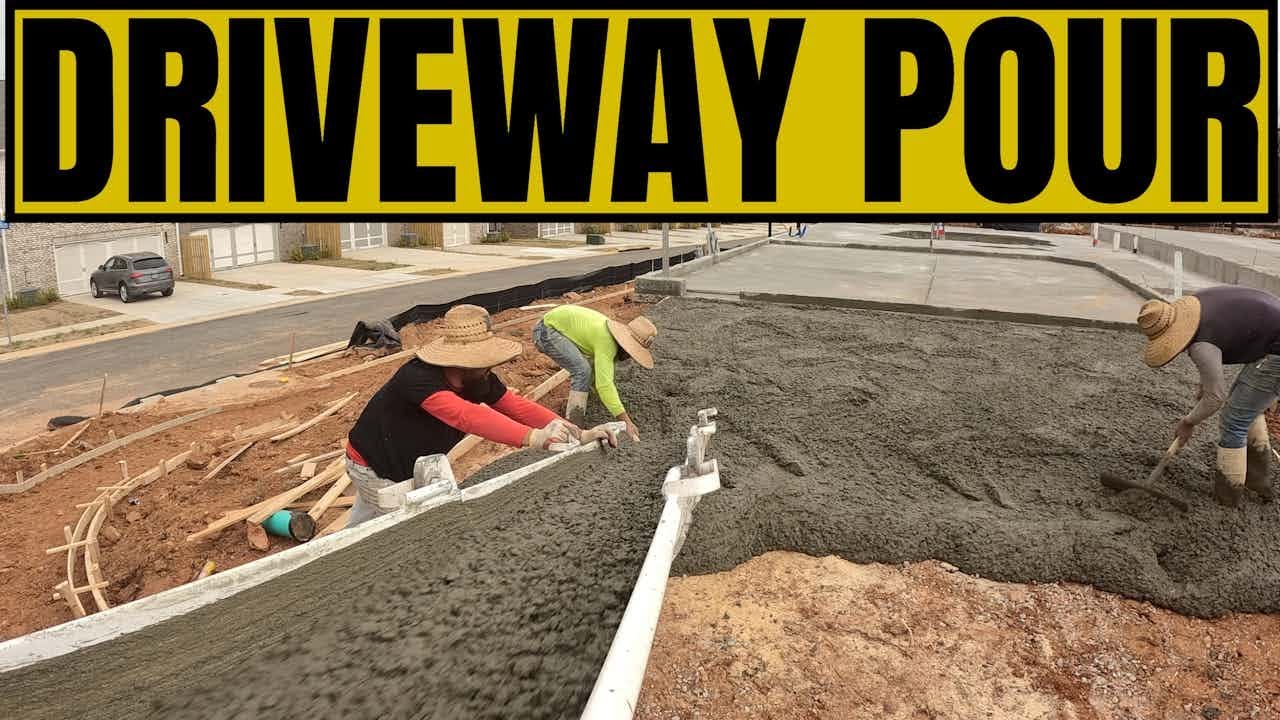 Driveway Pour | Ready Mix Driver 2-29-24.