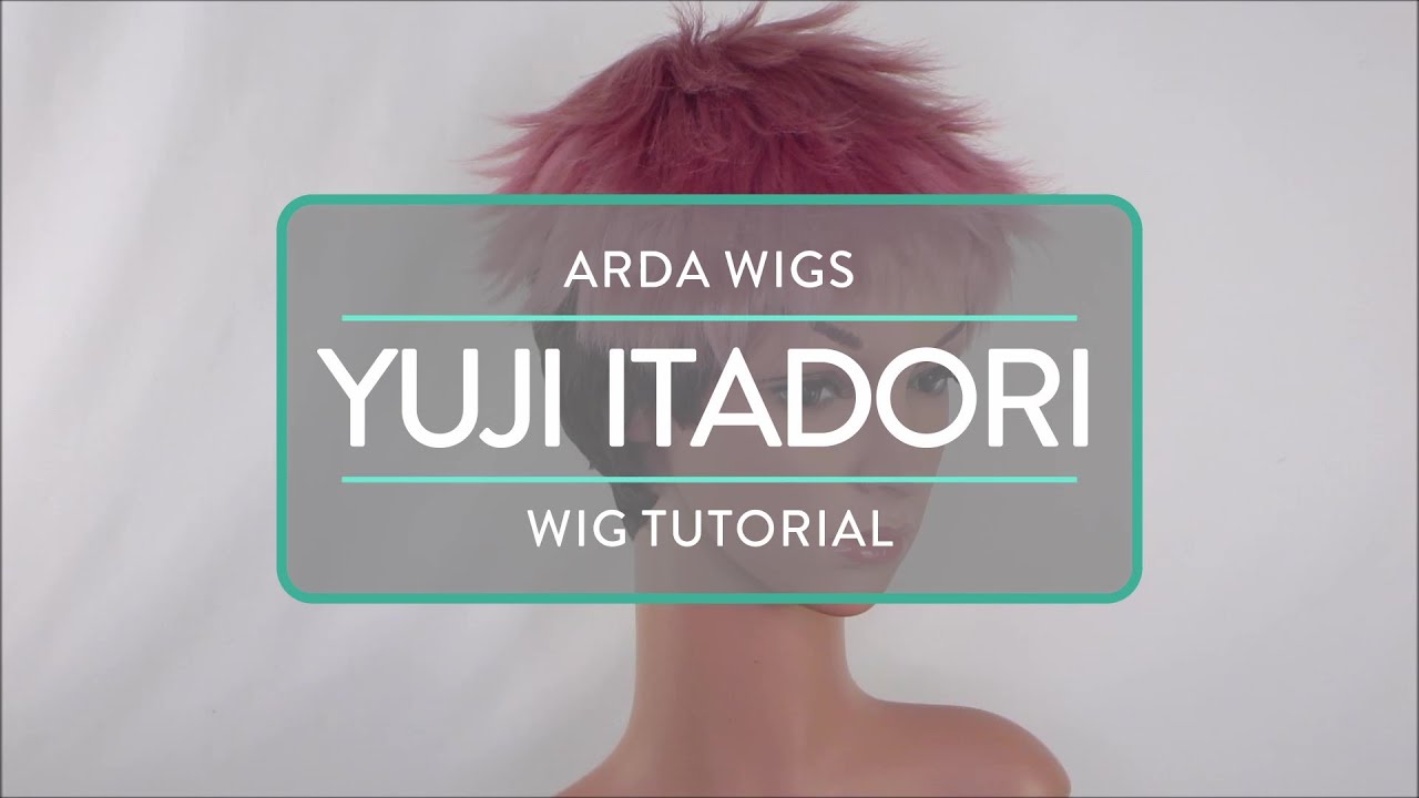 Yuji Itadori Wig Tutorial
