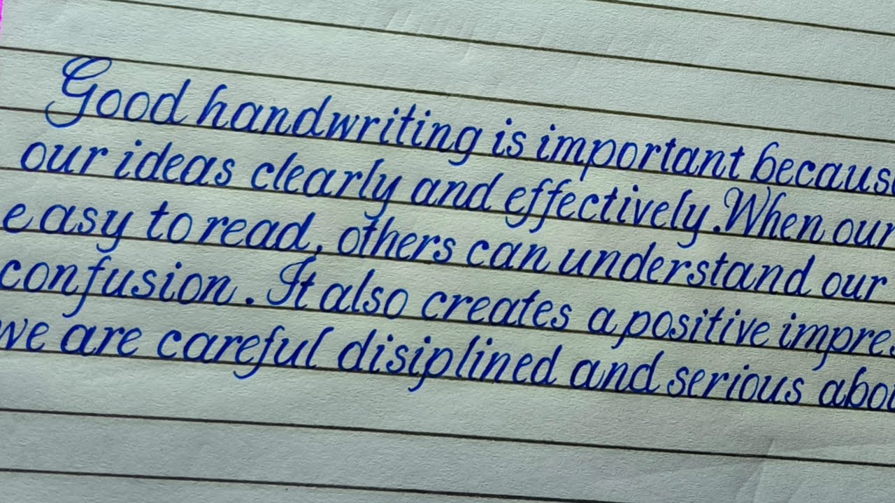 Beautiful English handwriting || English handwriting for beginners || how to improve handwriting 