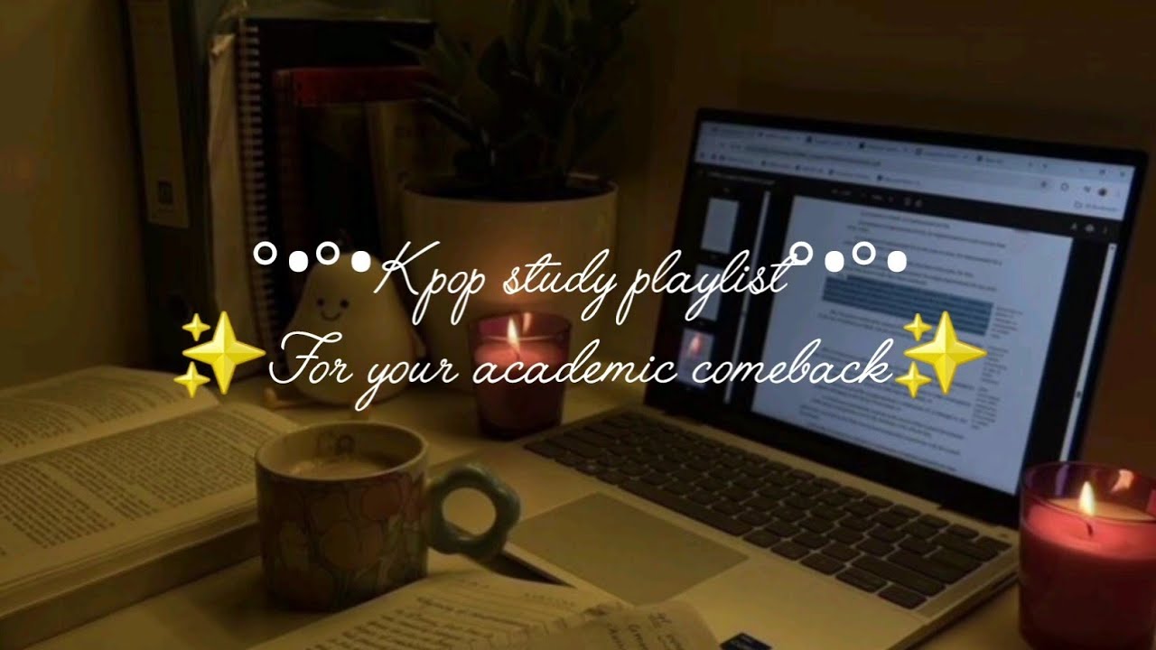 Kpop Study Playlist for your academic comeback✨️