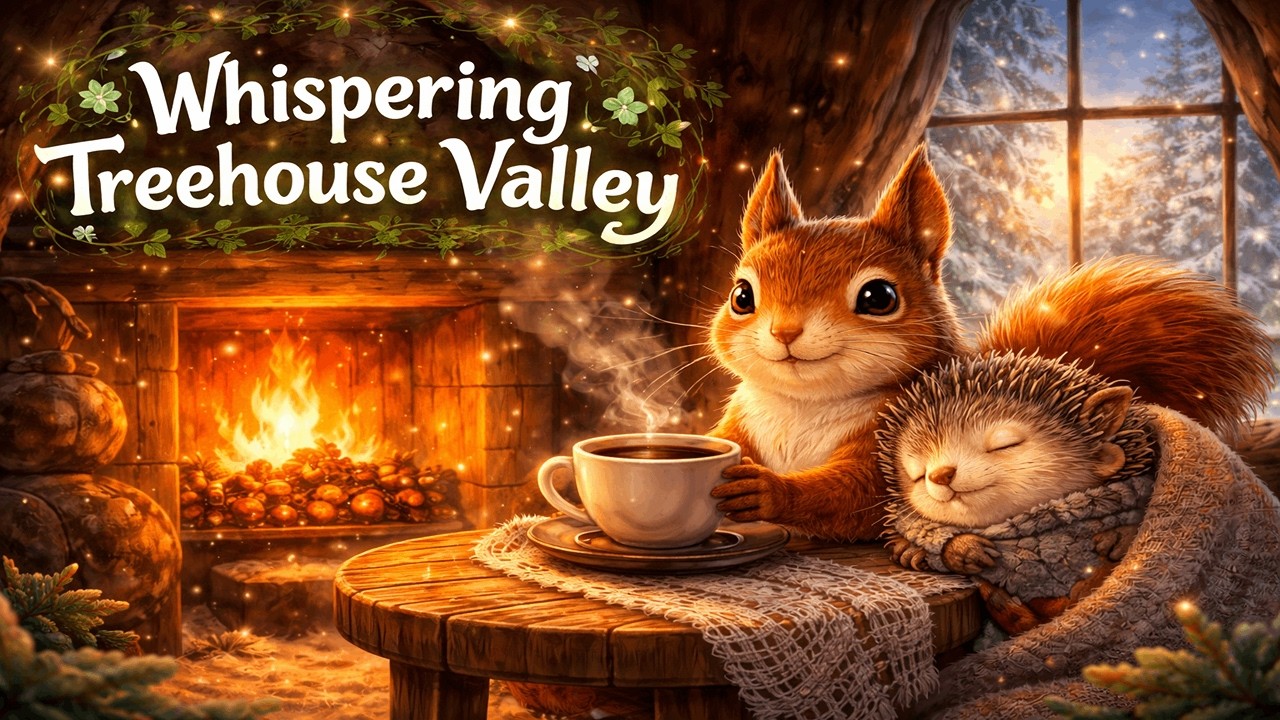 Whispering Treehouse Valley 🌲 432 Hz Deep Nature Relaxation | Calm Forest Escape