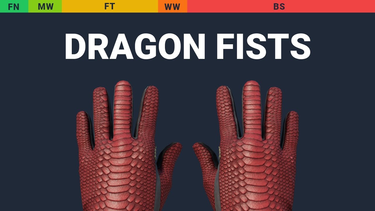 Driver Gloves Dragon Fists - Skin Float And Wear Preview