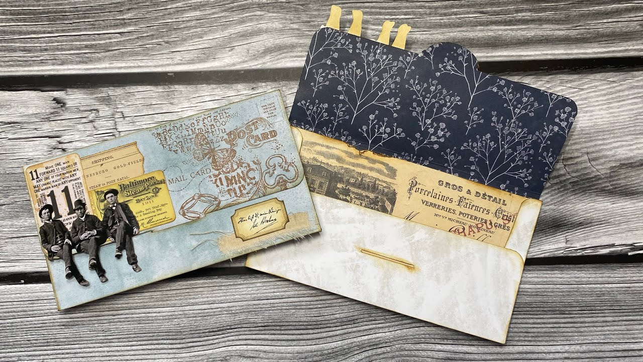 Подставка для мелочей с боковыми складками — для скрапбукинга и поделок из бумаги