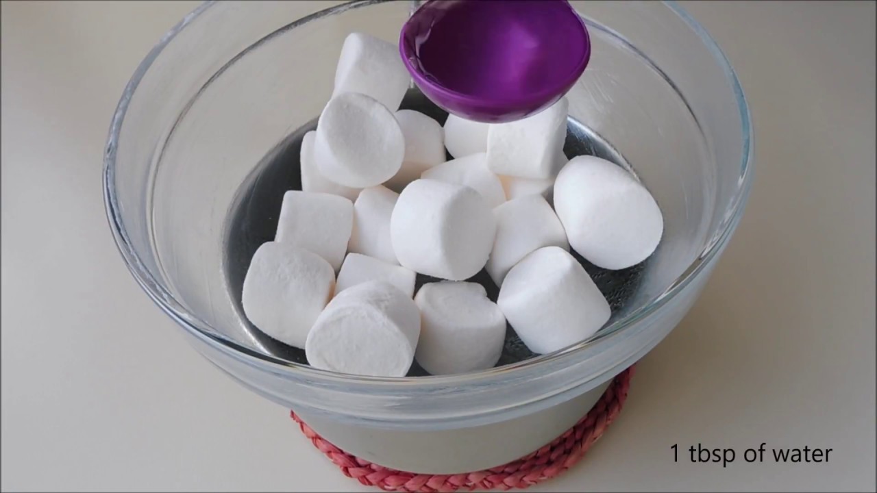 How to make marshmallow fondant without microwave and stand mixer
