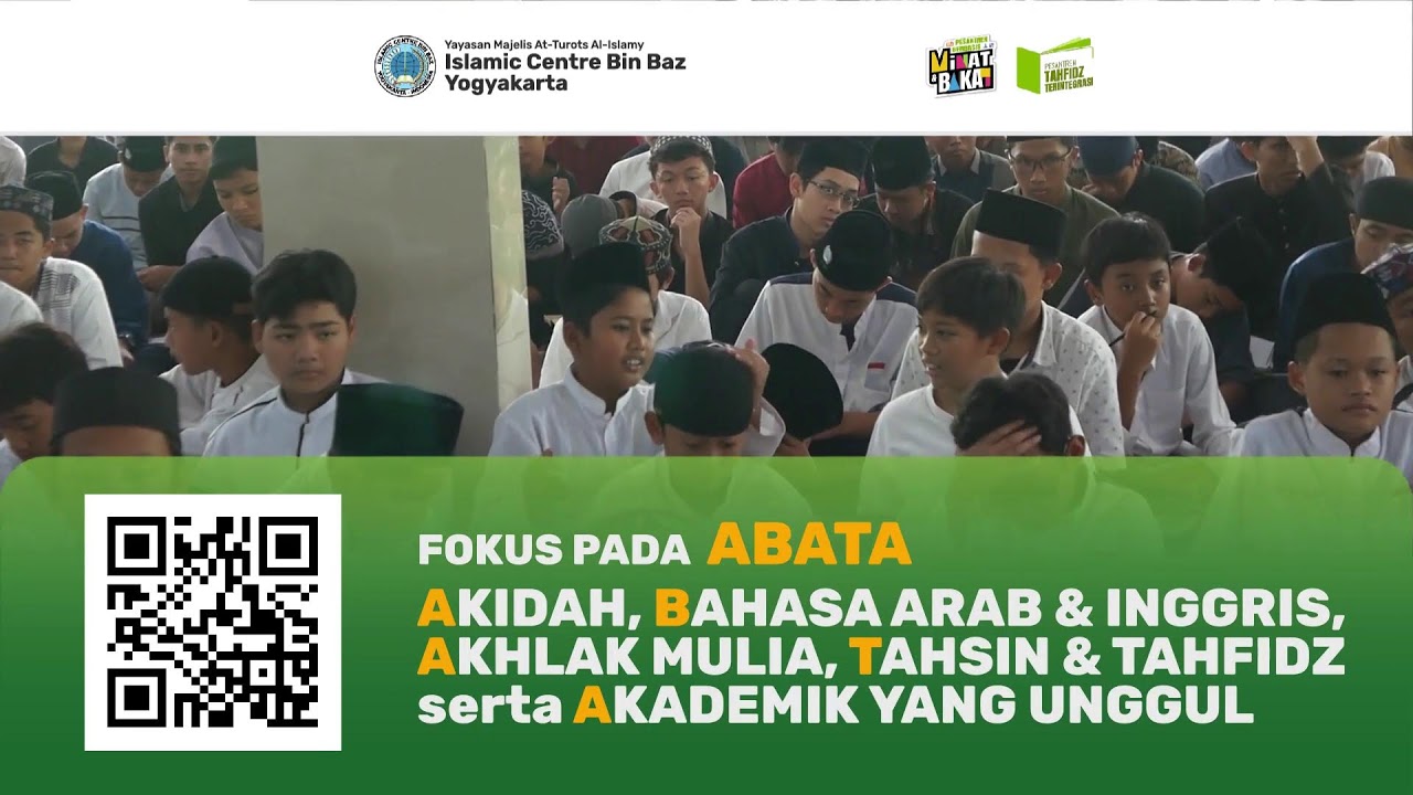 [LIVE] Sholat Tarawih 18 Ramadan | Bersama Santri Setingkat SMA Islamic Centre Bin Baz Yogyakarta