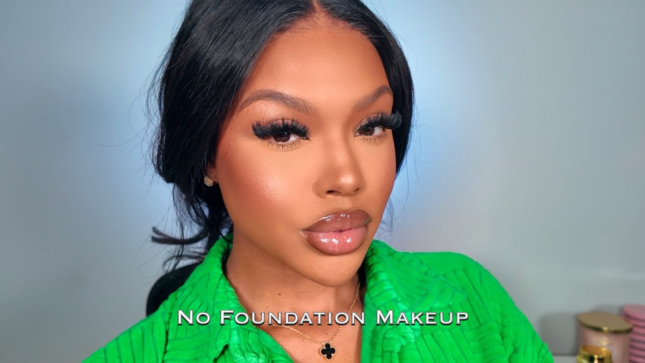EASY NO FOUNDATION MAKEUP TUTORIAL