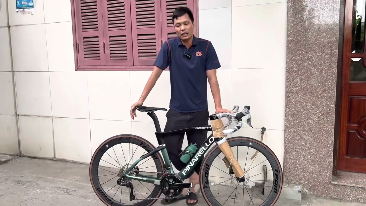 Xe đạp đua pina F phiên bản group điện 105 R7170 siêu nhẹ 7.7 kg