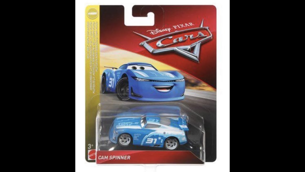 Cam Spinner and More New Disney Cars 2019 DIecasts!
