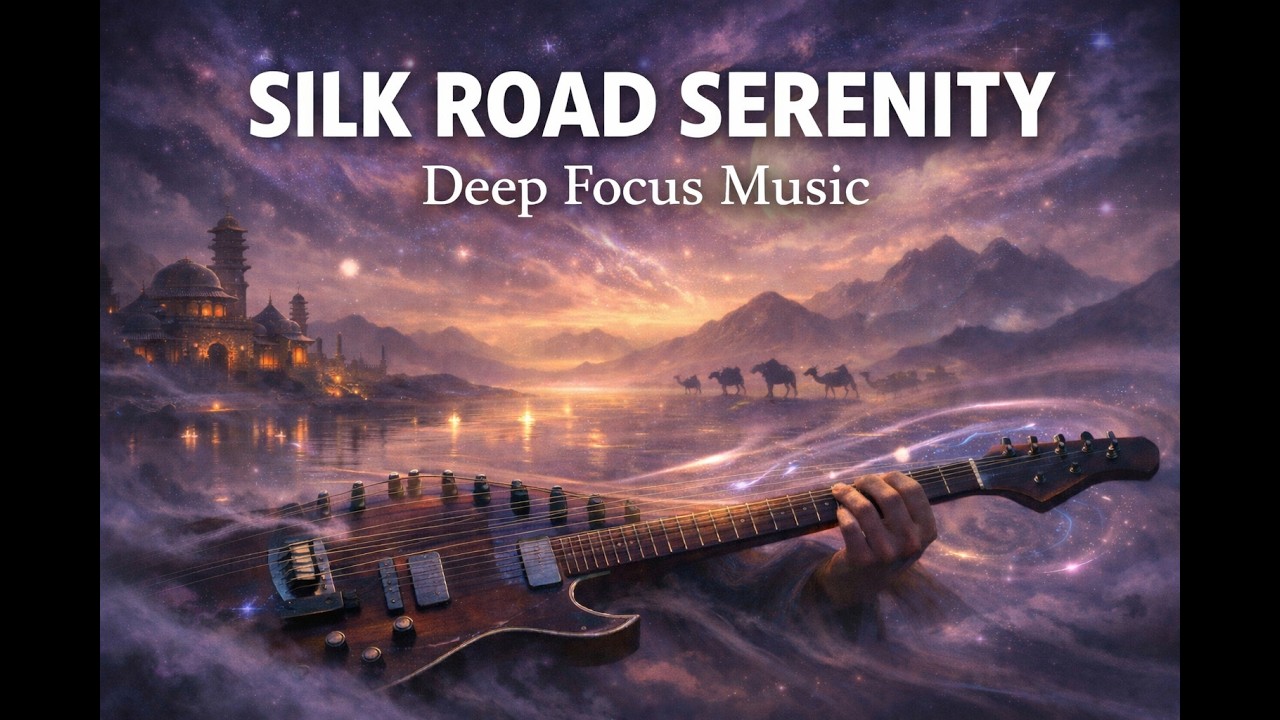 Silk Road Serenity | 1 Hour Deep Focus | Psych-Rock Fusion