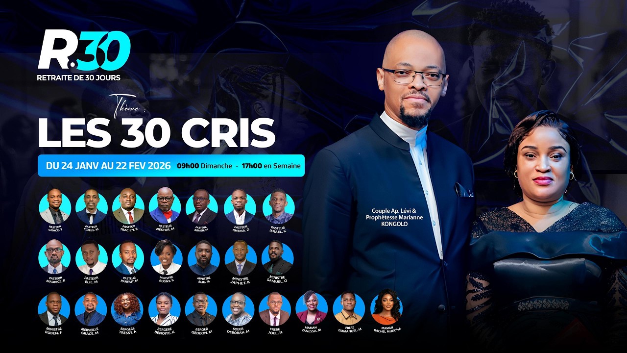 VENDREDI  06 FEVIER 2026|RETRAITE 30|JOUR 14|SESSION NUIT