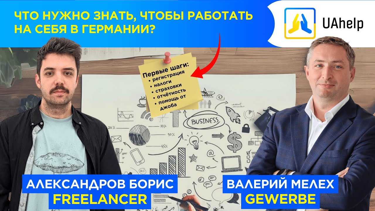 👨‍💼💰 Как открыть бизнес в Германии (2024) : Gewerbe или Freelancer🎶🎨