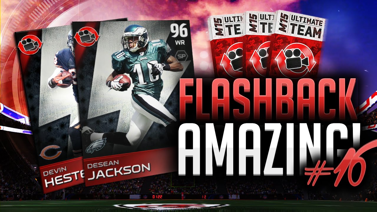 Madden 15 Ultimate Team - FLASHBACK PACK OPENING #16, AMAZING PULL! FASTEST PLAYER ON MUT 15!