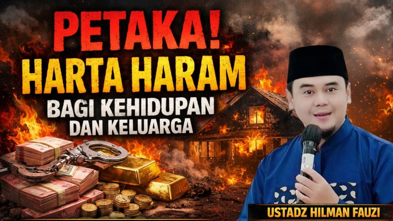 🚨 HATI-HATI! DAMPAK MENGERIKAN HARTA HARAM BAGI KEHIDUPAN DAN KELUARGA — USTADZ HILMAN FAUZI