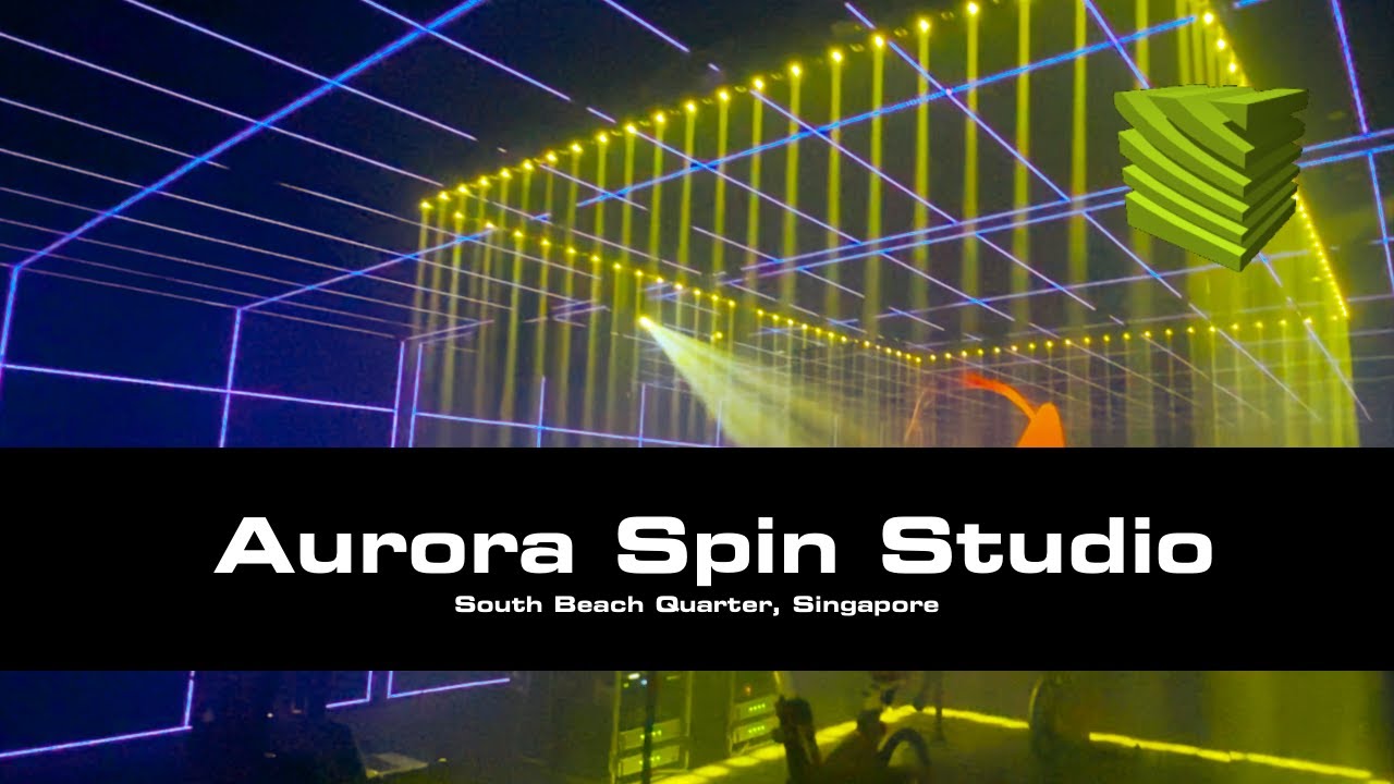 MADRIX @ Aurora Spin Studio in South Beach Quarter, Singapore