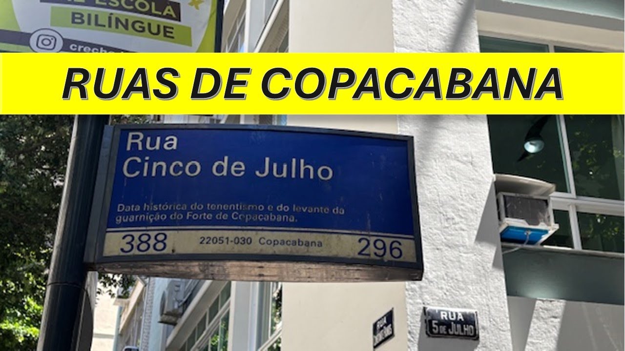 COPACABANA - RUA CINCO DE JULHO