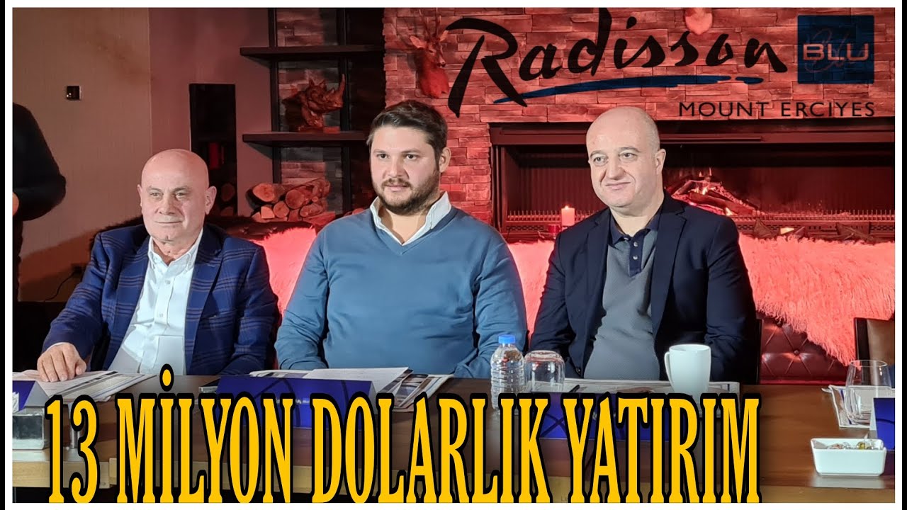 Radisson Blu Hotel Mount Erciyes Açıldı #RadissonBluHotelMountErciyes