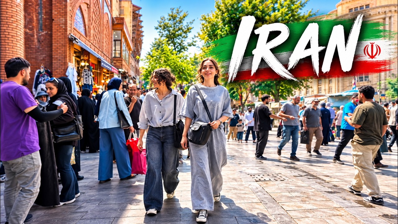 The Real Iran 🇮🇷: Streets, People & Daily Life | Tehran Grand Bazaar