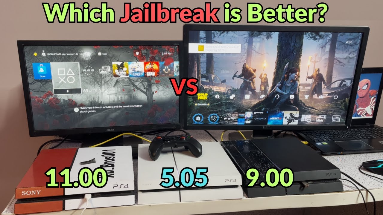 Fastest PS4 Jailbreak: 11.0 vs 9.00 vs 5.05 Firmware | GoldHen Speed Test!