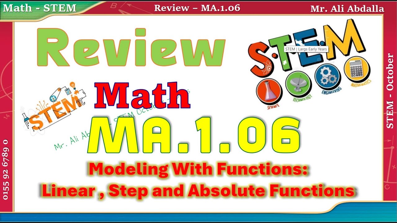 Final Review G10 STEM MA1.06 مراجعة رياضيات-مدارس المتفوقين في العلوم والتكنولوجيا الصف العاشر