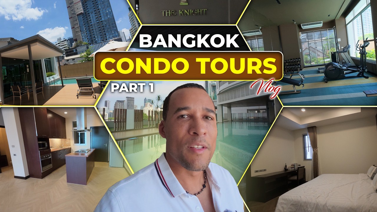 Bangkok Condo Tour – 7 Family Homes in 1 Day! 🏙️ (Part 1)