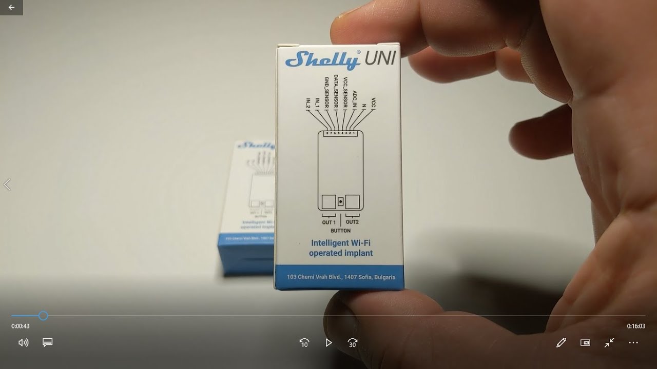 تجربة جهاز شيلي الجديد - Shelly Uni