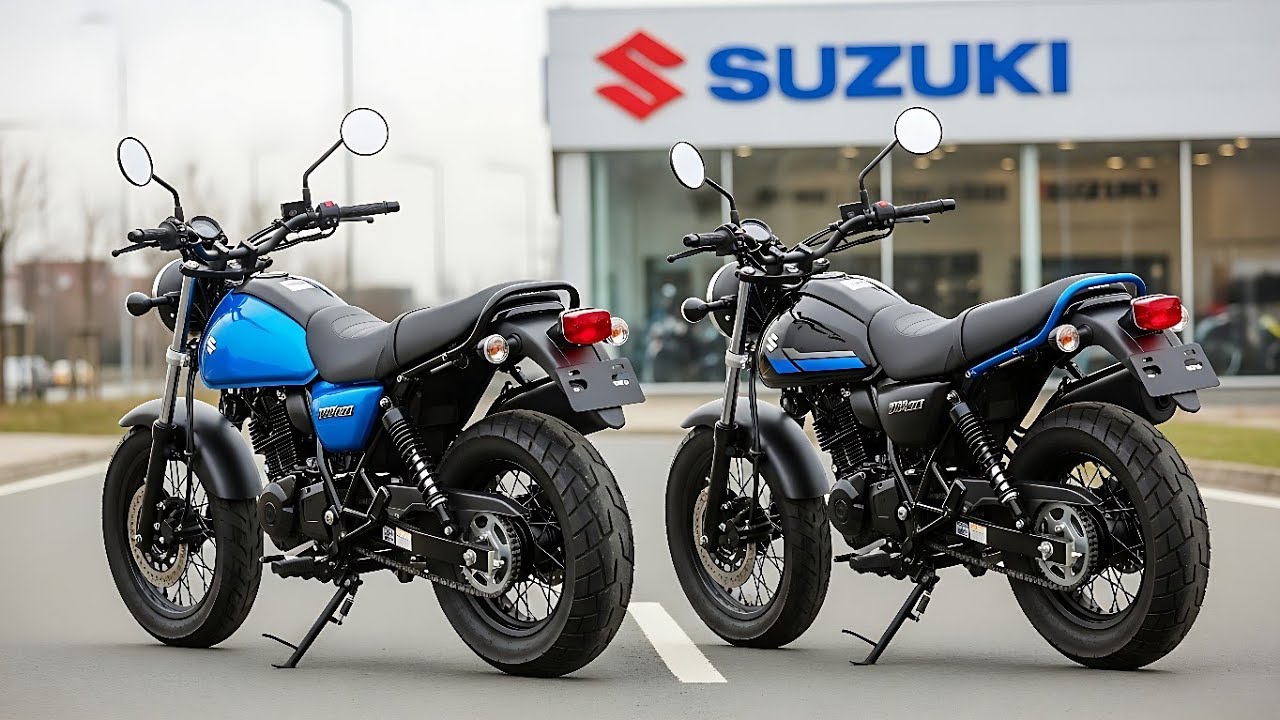 Suzuki VanVan 200 2026 года наконец-то представлен &mdash; ретро-легенда возвращается! 🔥🏍️