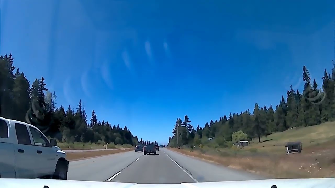 Drive through Carlsborg, Agnew, and Crane Washingtonon US101 West