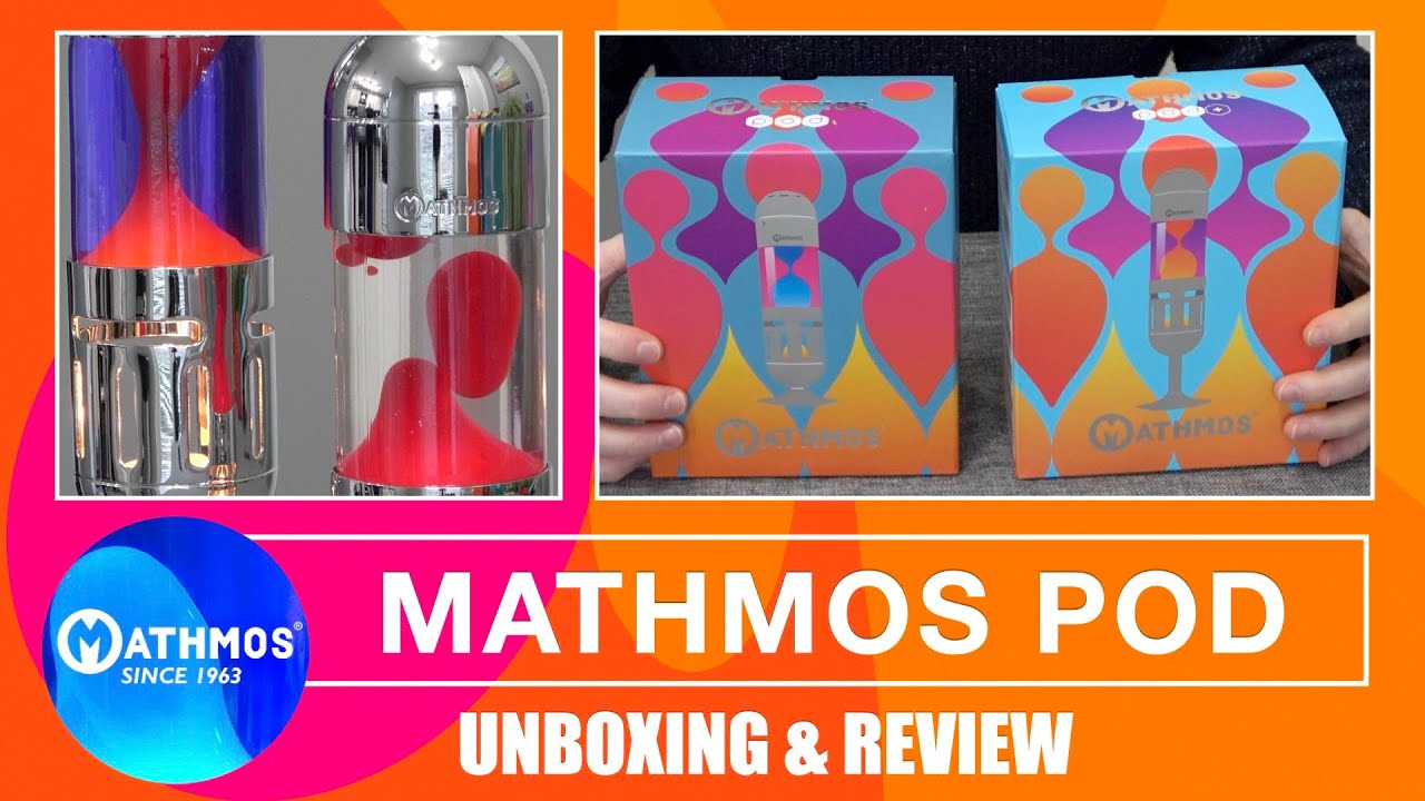 Распаковка и обзор лавовых ламп Mathmos Pod Candle Powered