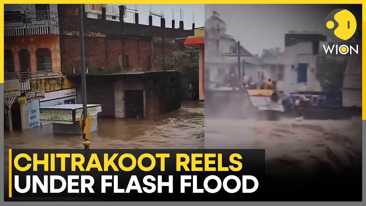 Chitrakoot Floods: Mandakini Swells, Holy Town Submerged In Worst Flood In Two Decades