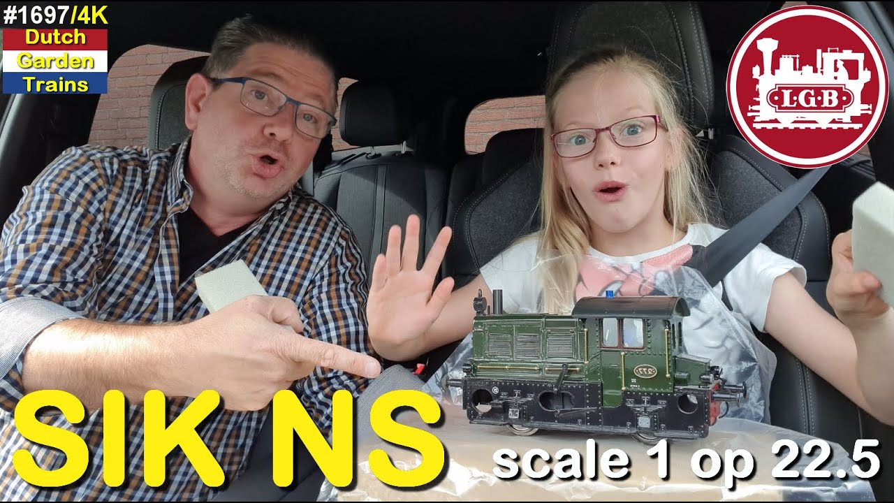 LGB treinbaan bouwen bij GROOTSPOORCLUB | NS SIK halen voor de LGB treinbaan #1697